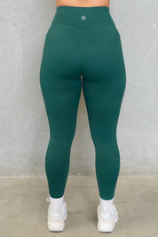 HYBRID FULL LENGTH LEGGING FOREST GREEN