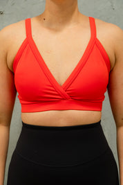 SUMMER ACTIVE BRA HIBISCUS