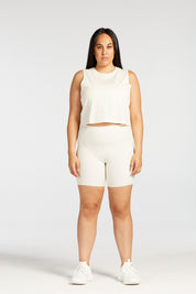 SIGNATURE CROP MUSCLE SINGLET CREAM