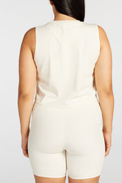 SIGNATURE CROP MUSCLE SINGLET CREAM