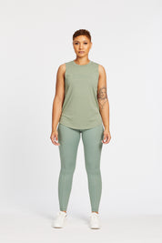 SIGNATURE MUSCLE SINGLET SEA GREEN