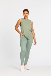 SIGNATURE MUSCLE SINGLET SEA GREEN