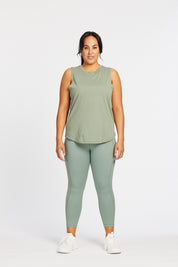 SIGNATURE MUSCLE SINGLET SEA GREEN