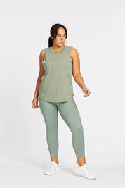 SIGNATURE MUSCLE SINGLET SEA GREEN