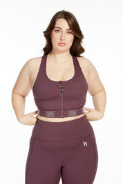 HOLD HER BRA DEEP MAUVE