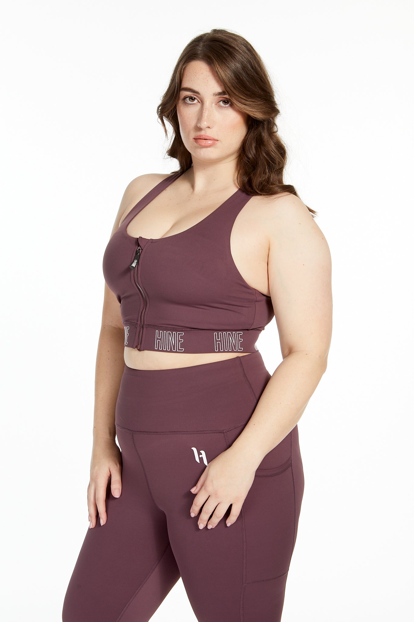 HOLD HER BRA DEEP MAUVE