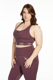 HOLD HER BRA DEEP MAUVE