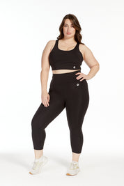 LUXE 7/8 LENGTH LEGGING ONYX