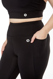 LUXE 7/8 LENGTH LEGGING ONYX