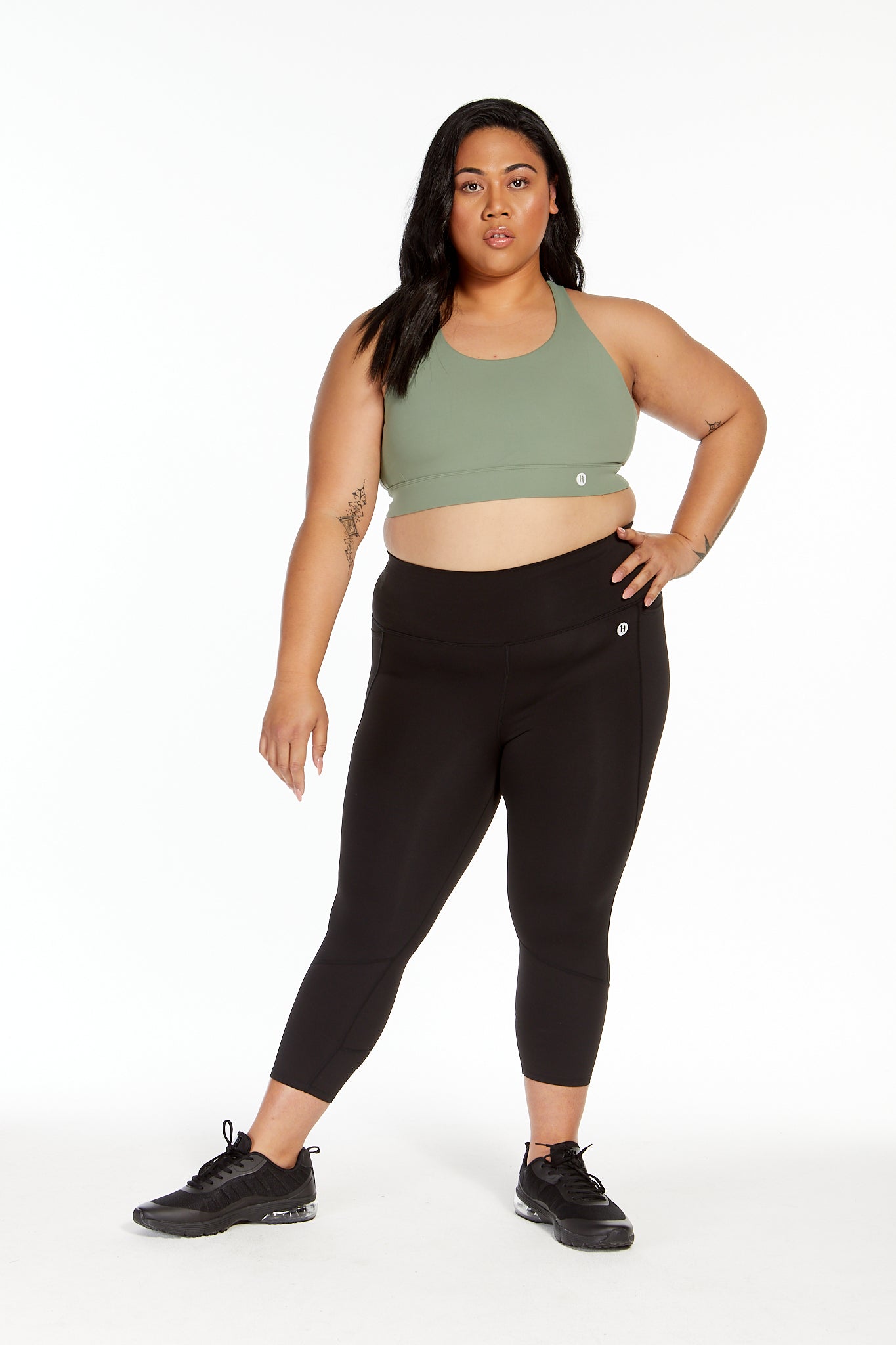 LUXE 7/8 LENGTH LEGGING ONYX