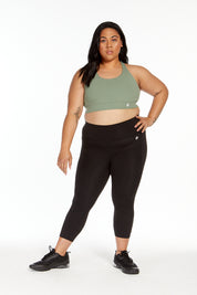 LUXE 7/8 LENGTH LEGGING ONYX