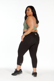 LUXE 7/8 LENGTH LEGGING ONYX