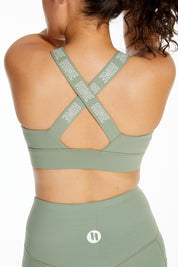 LUXE BRA SEAGREEN