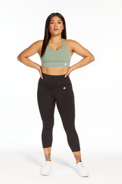 LUXE 7/8 LENGTH LEGGING ONYX