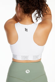 HOLD HER BRA WHITE