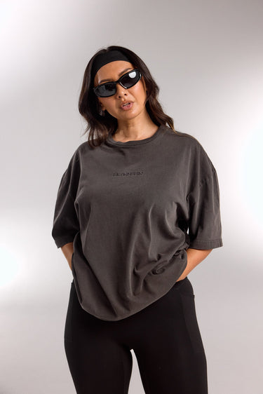 ESSENTIAL OVERSIZED HEAVY WEIGHT TEE STORM