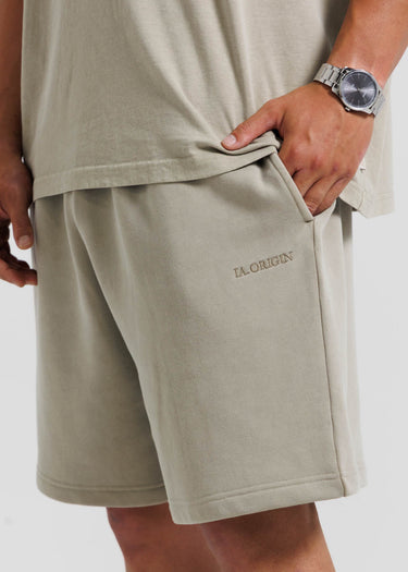 ESSENTIAL TRACK SHORT SAND